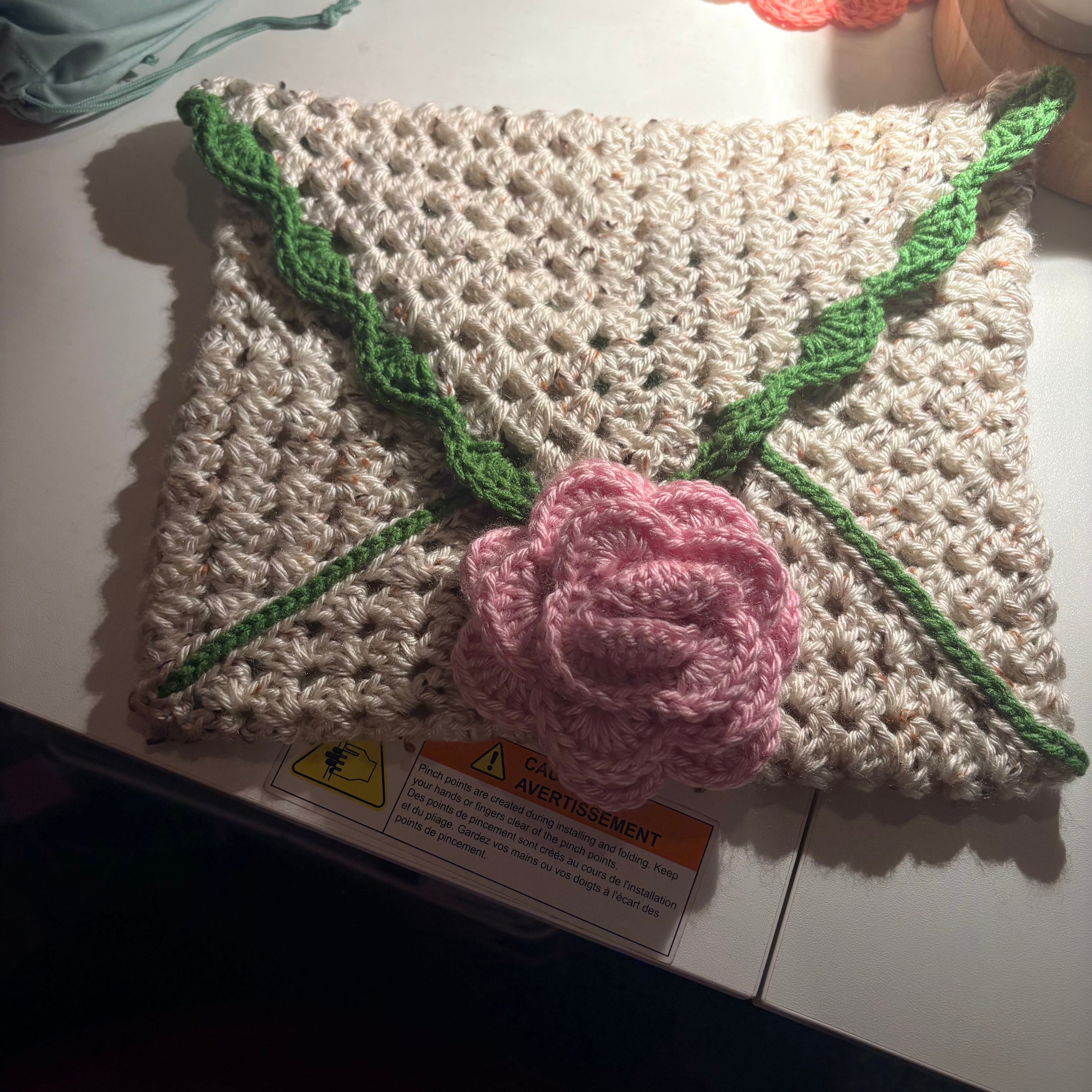 Crochet Book Sleeve