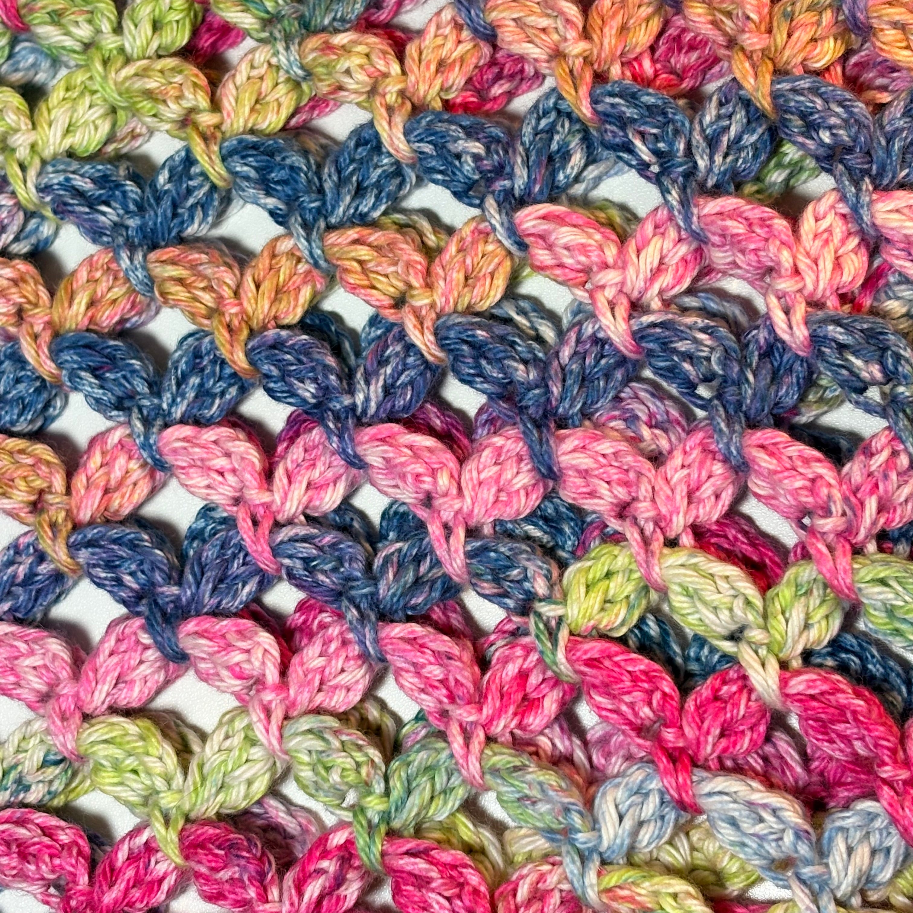 Crochet market bag