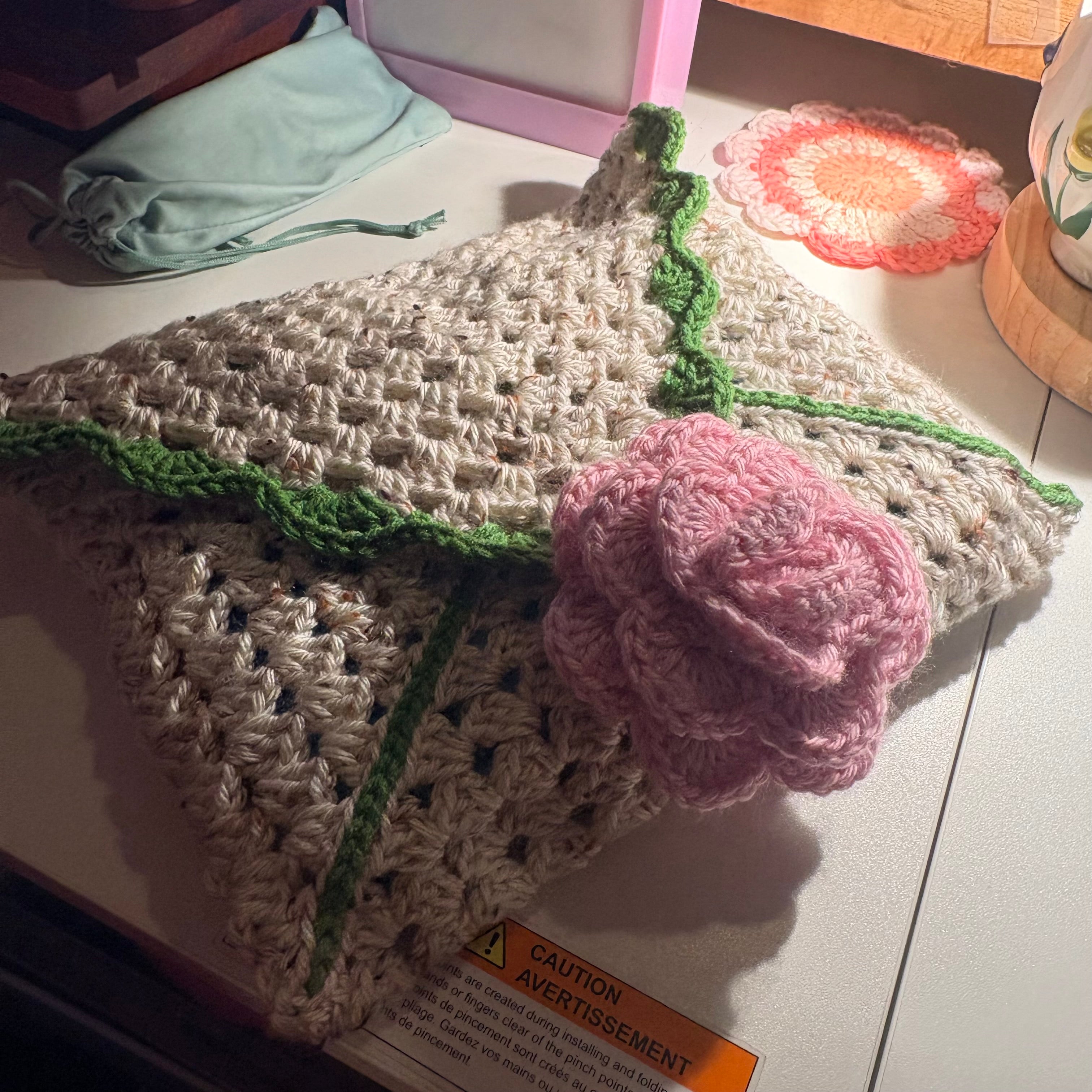 Crochet Book Sleeve