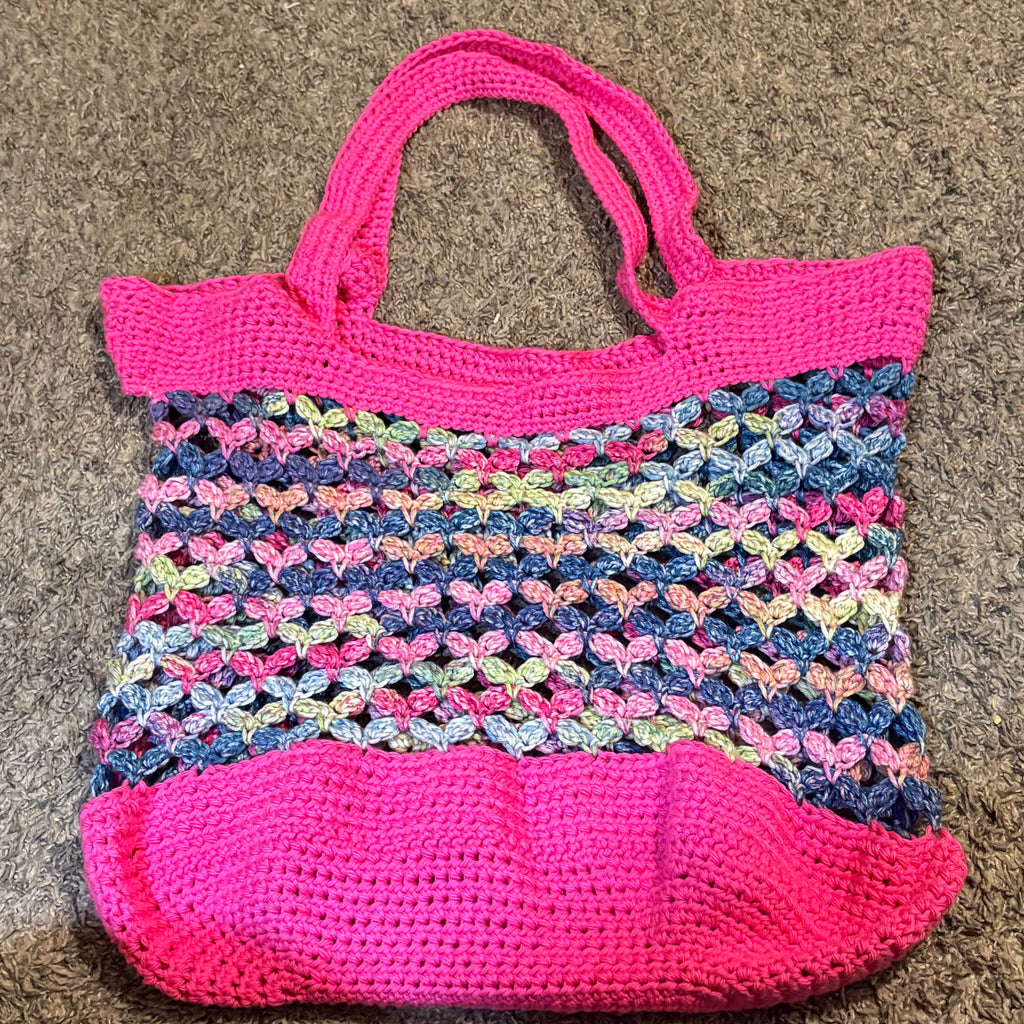 Crochet market bag